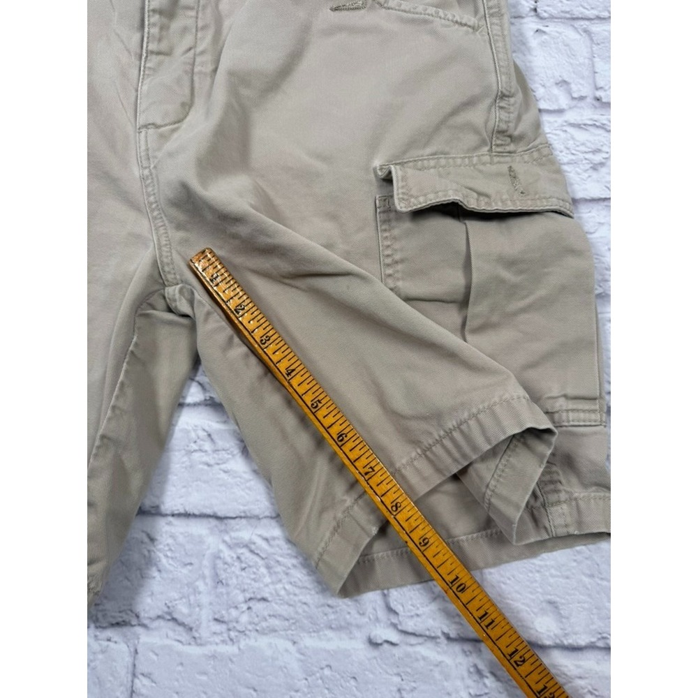 Vintage Polo Jean‎ Co Ralph Lauren Ladies 12 Button Front Khaki Cargo Shorts - Picture 5 of 9